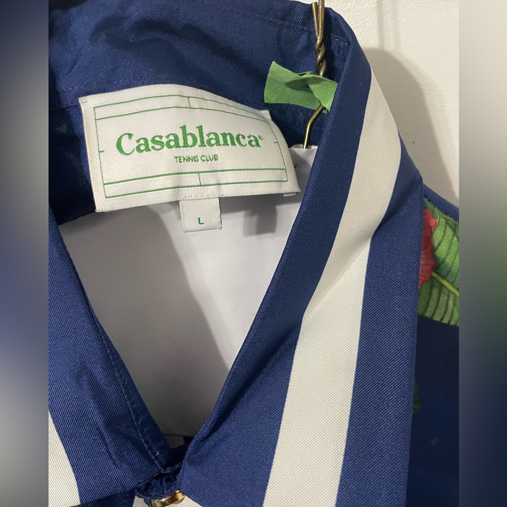 Casablanca Silk Surf Club Shirt - Gem